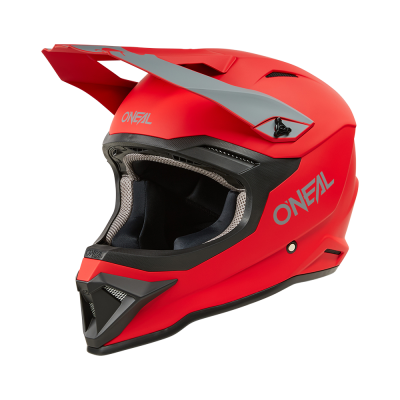 Κράνος μηχανής motocross O'NEAL 1SERIES SOLID RED V.24